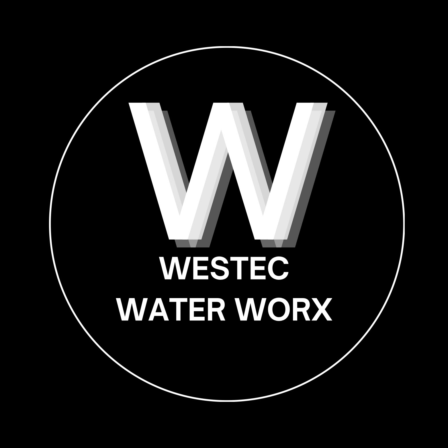 Logos — Westec Water Worx — circular logo mark