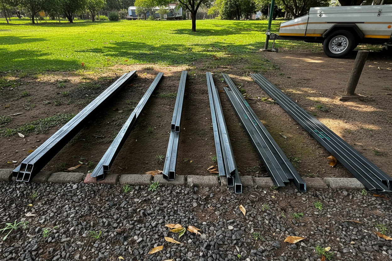 KDS Storage Box — Steel tubing cut to length